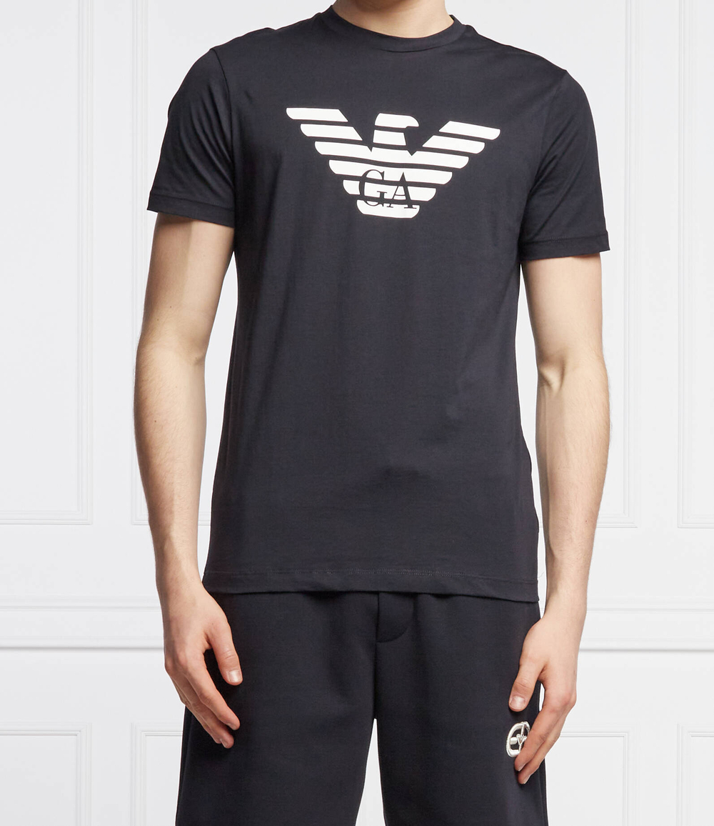 футболка Emporio Armani - черный(8N1TN5 1JPZZ)