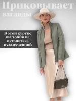 Куртка из экокожи больших размеров