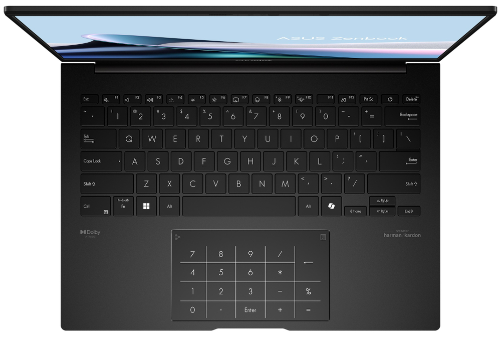 Ноутбук  ASUS Zenbook 14 OLED UM3406HA-QD081 14 ", Ryzen 7, 16 Гб RAM, 1 Тб SSD, Radeon Graphics, Черный