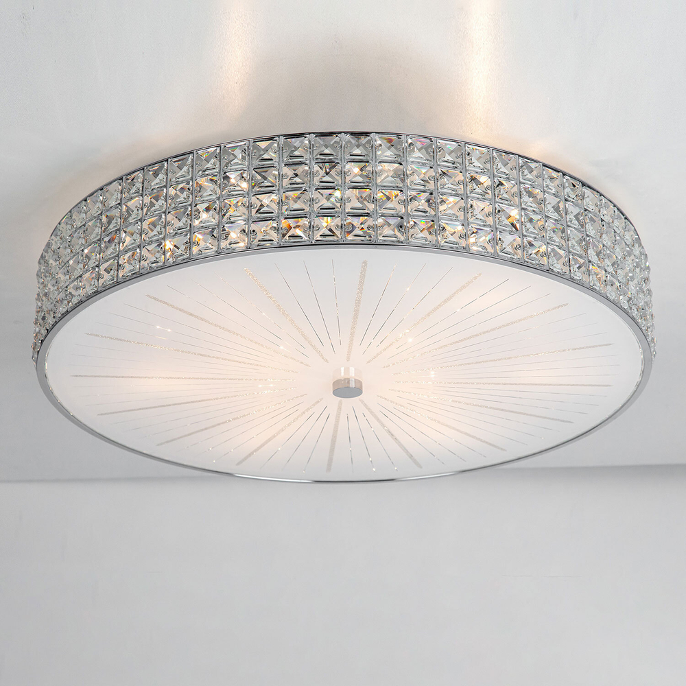 Citilux Портал CL324101 Люстра хрустальная Хром