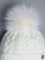 Шапка зимняя для девочки и снуд