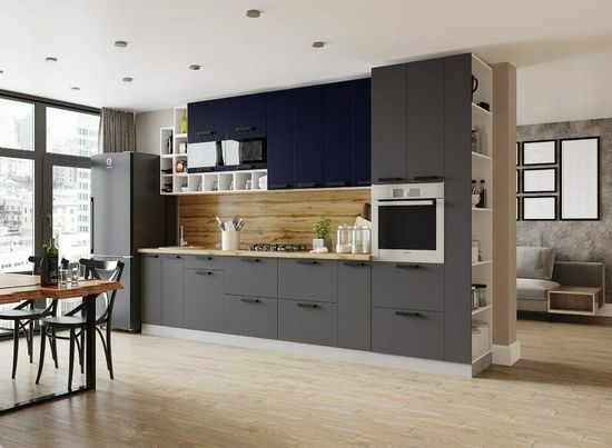 вариант компоновки модульная кухня ОСЛО