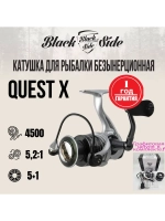 Катушка безынерционная Quest X 4500FD (5+1 подш.) + шпуля