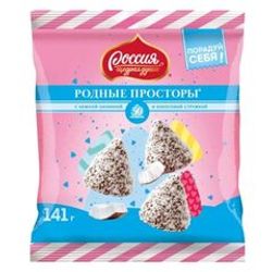 КОНФЕТЫ РОДНЫЕ ПРОСТОРЫ 141 ГР КОКОС М/У