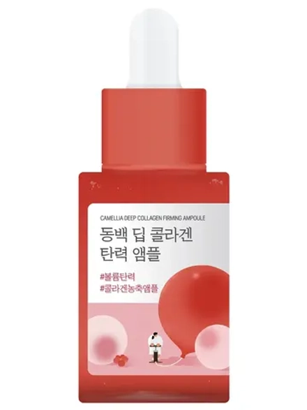 Round Lab Укрепляющая сыворотка с экстрактом камелии и коллагеном Camellia Deep Collagen Firming Ampoule 30 мл