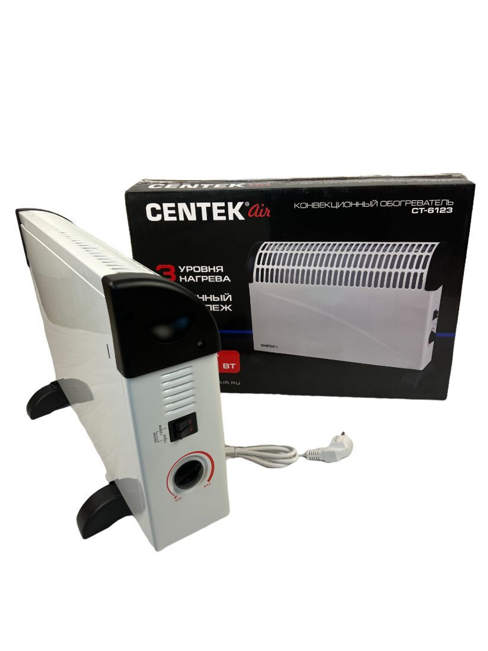 Конвектор электрический Centek CT-6123, белый (напольный и настенный)