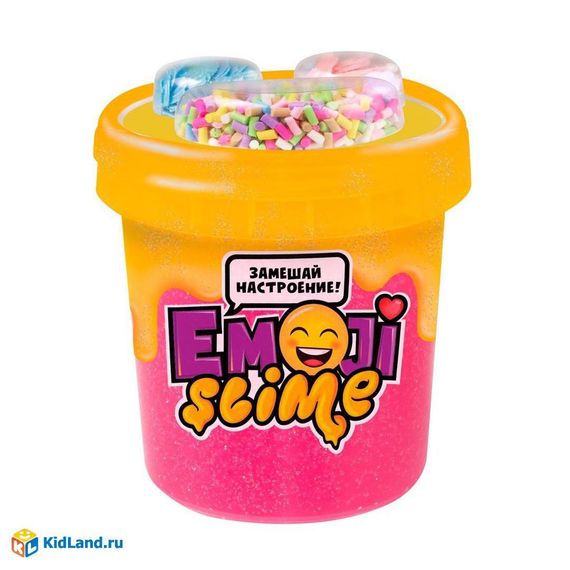 Игрушка в наборе модели &quot;Slime Emoji&quot; 120 мл, розовый
