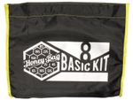 Сумка для хранения комплекта haney-bag basic с логотипом "honey-bag basic kit 8" и размерами фильтров