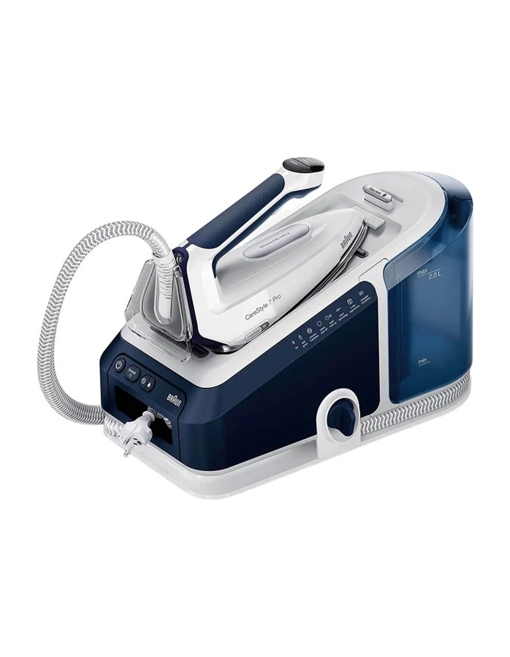 BRAUN IS7282BL Гладильная система, 2400Вт, 125 г/мин, белый