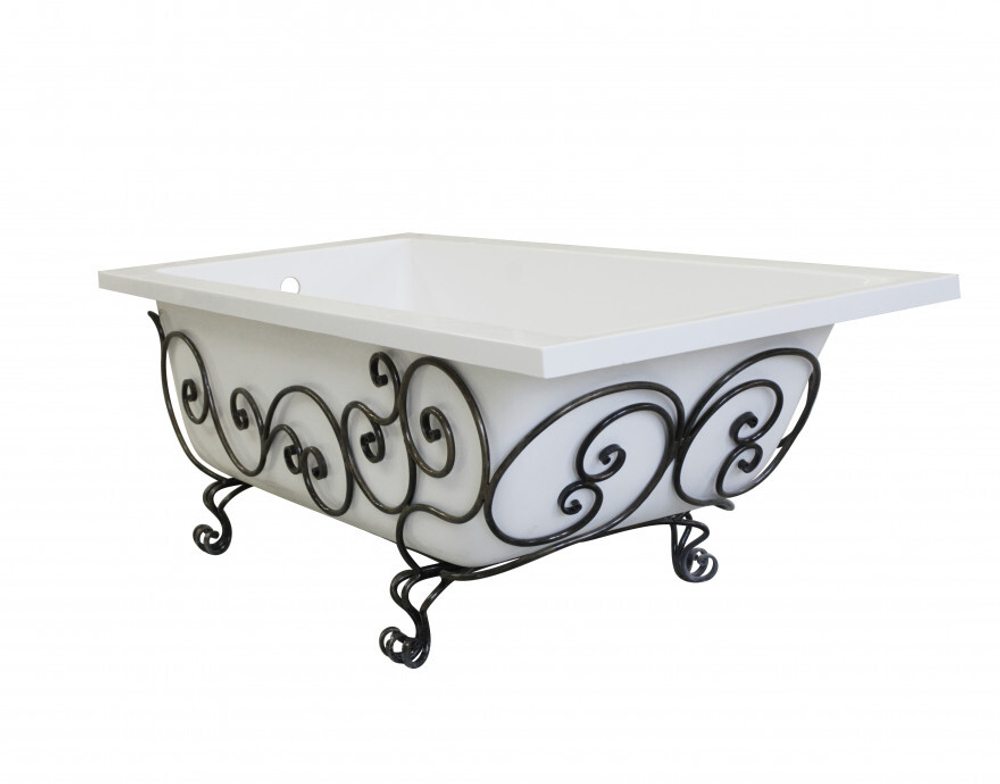 Кованая подставка для ванн Эстет "Дельта" 150 см, ФР-00001215