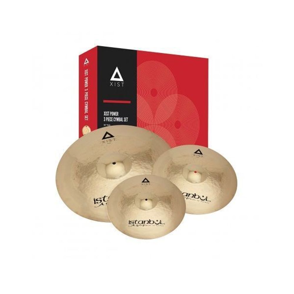 Комплект тарелок Istanbul Agop Xist Power Cymbal Set (14&quot;/16&quot;/20&quot;)