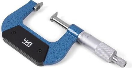 Микрометр ЧИЗ зубомерный МЗ-УС-50 0,01 с усеченными пяткой и винтом ЧИЗ 127257