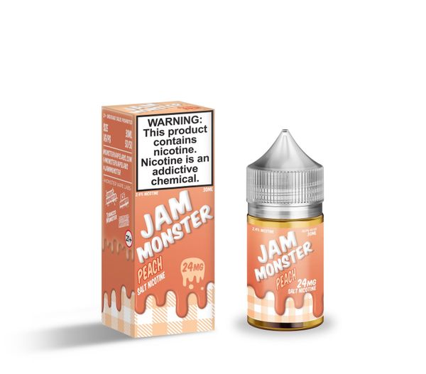 Купить Жидкость JAM MONSTER SALT - Peach 30 мл