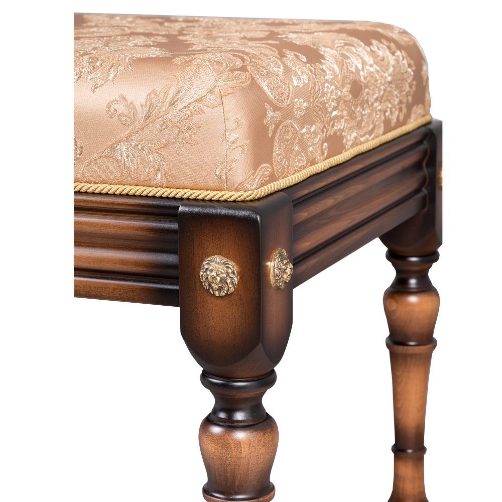 Банкетка Классика 2 Орех(Д) Каледония Мокка