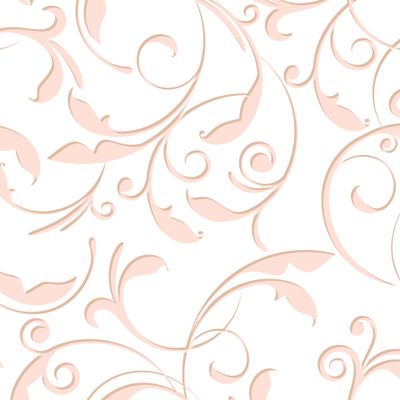Розовые завитки на белом