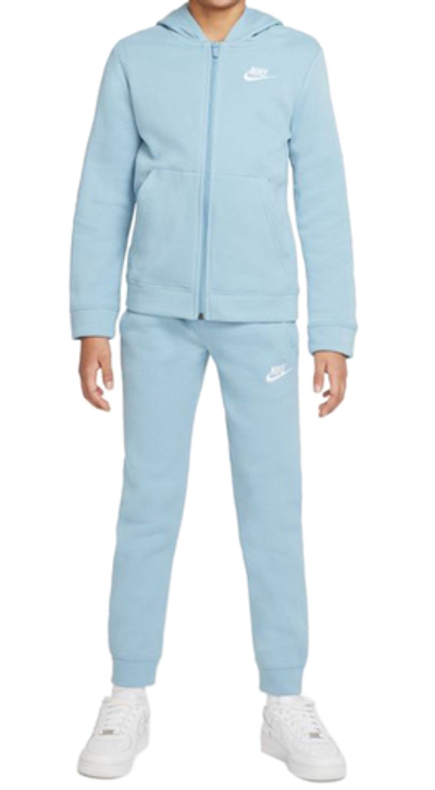 Костюм теннисный Nike Boys NSW Track Suit BF Core - worn blue/worn blue/worn blue/white