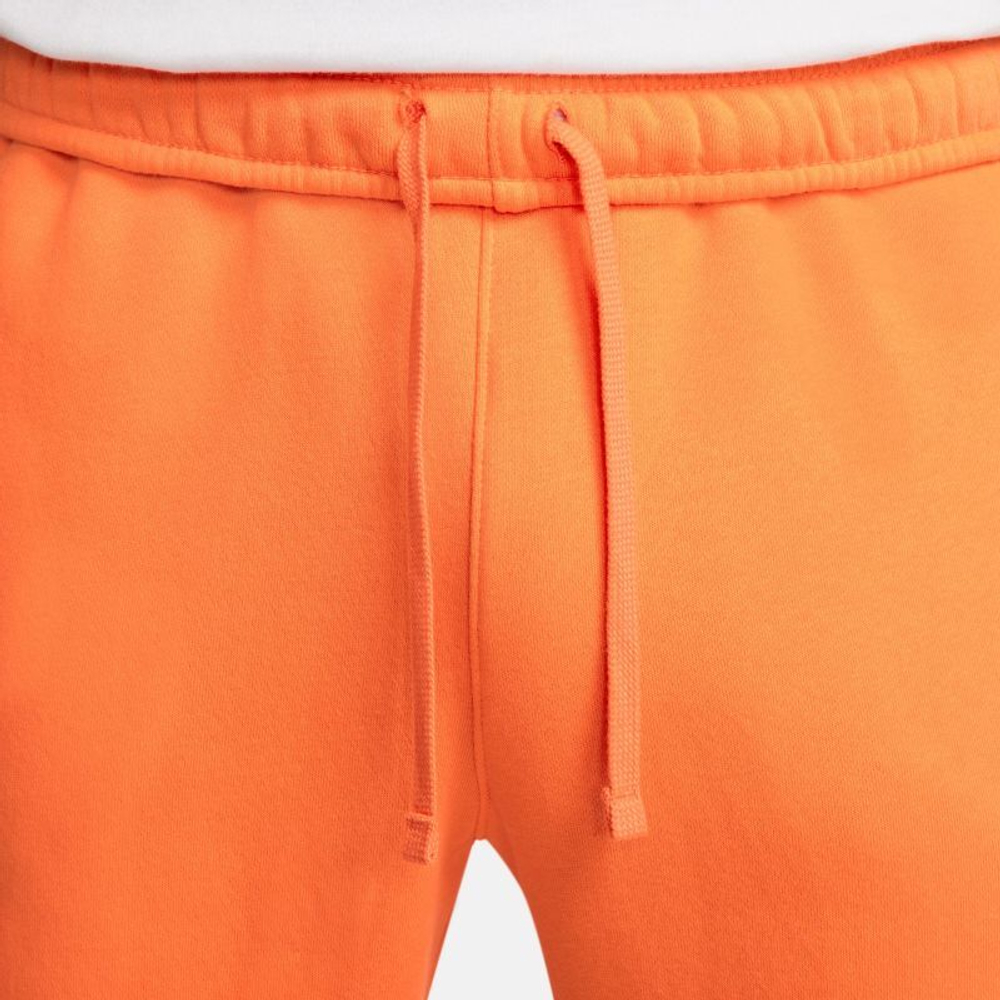 Мужские теннисные штаны Nike Sportswear Club Fleece - bright mandarin/bright mandarin/white