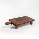 Деревянная сервировочная  доска для подачи блюд и закусок из древесины кедра. Art of Siberia. RD17