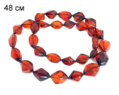 Бусы из янтаря 48 см (8307)