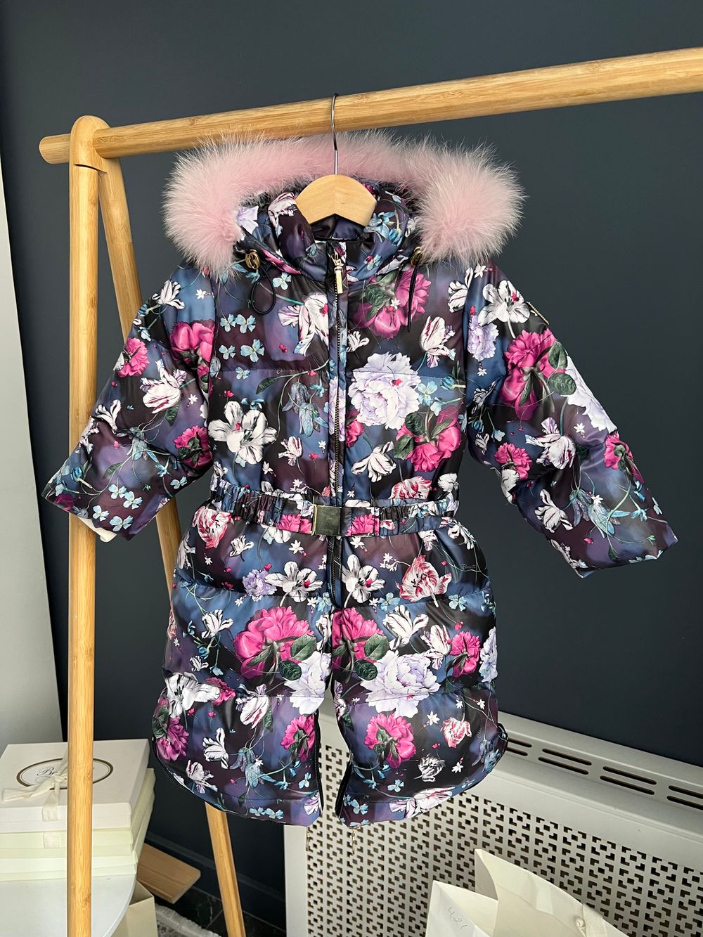 Зимний пуховый комбинезон Choupette, до 9 мес.