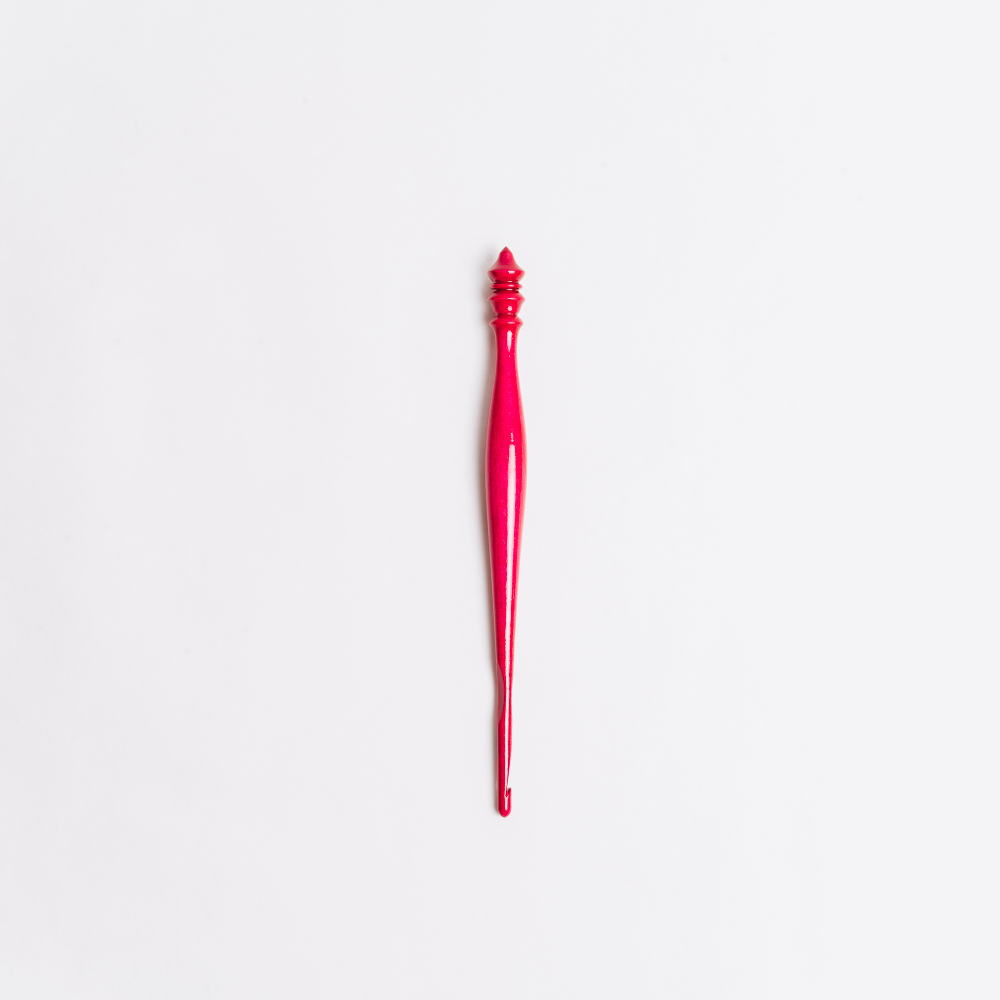 Деревянный крючок для вязания из древесины клена 8.5 мм. K338