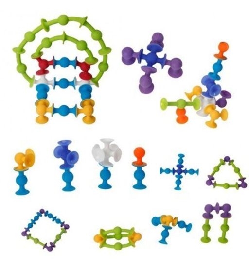 Игрушка-конструктор Прилипала 36 деталей