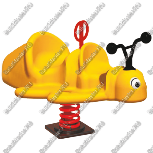 Детская качалка для игровых комнат, площадок "Пчёлка"