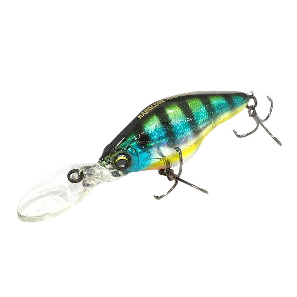 Воблер Yo-Zuri ( Duel )  Hardcore Mid Crank 60F F1022 HBG  60мм 10g 2.5m