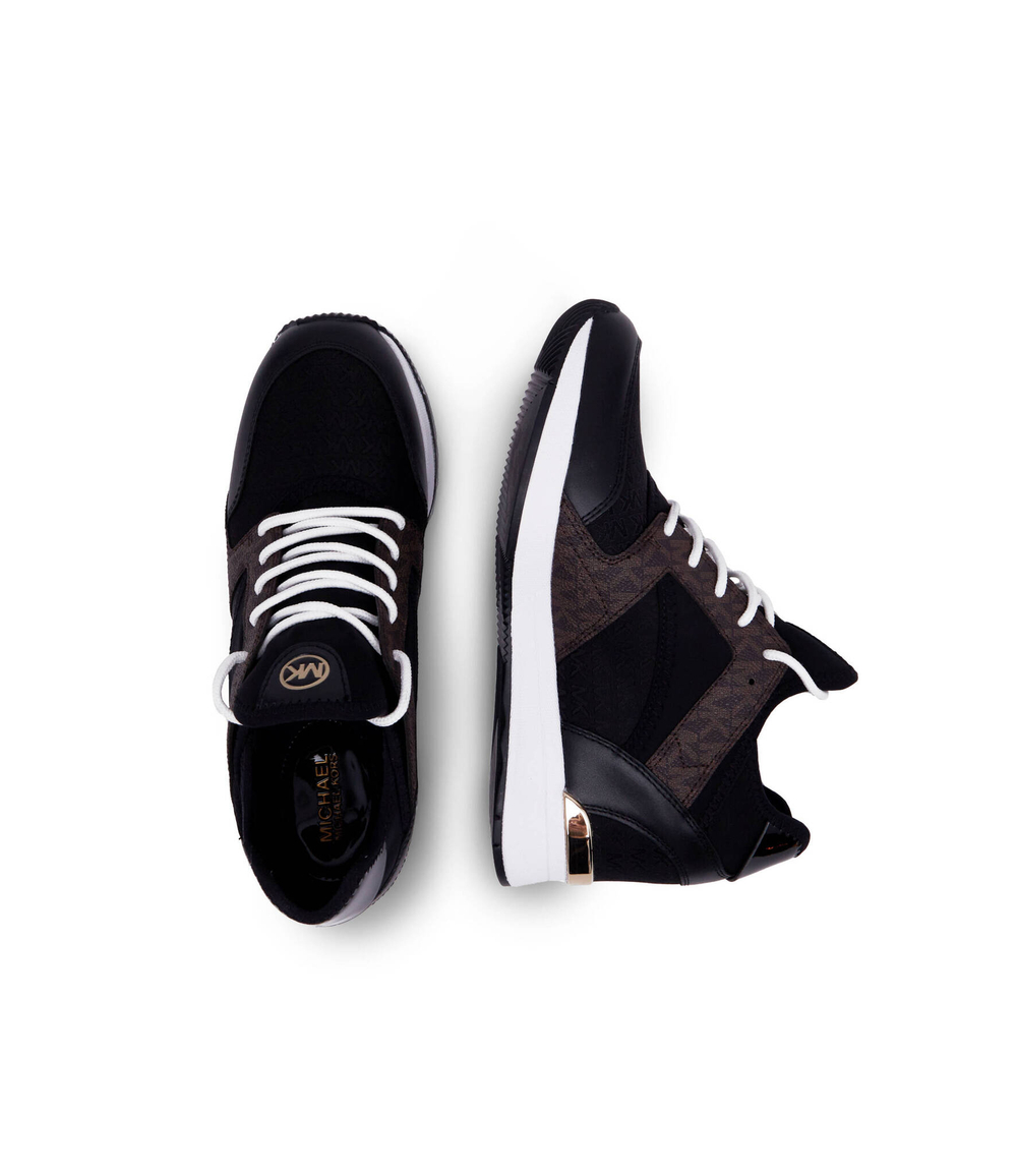 кожаные кроссовки maven trainer Michael Kors - черный(43F2MVFS2L)