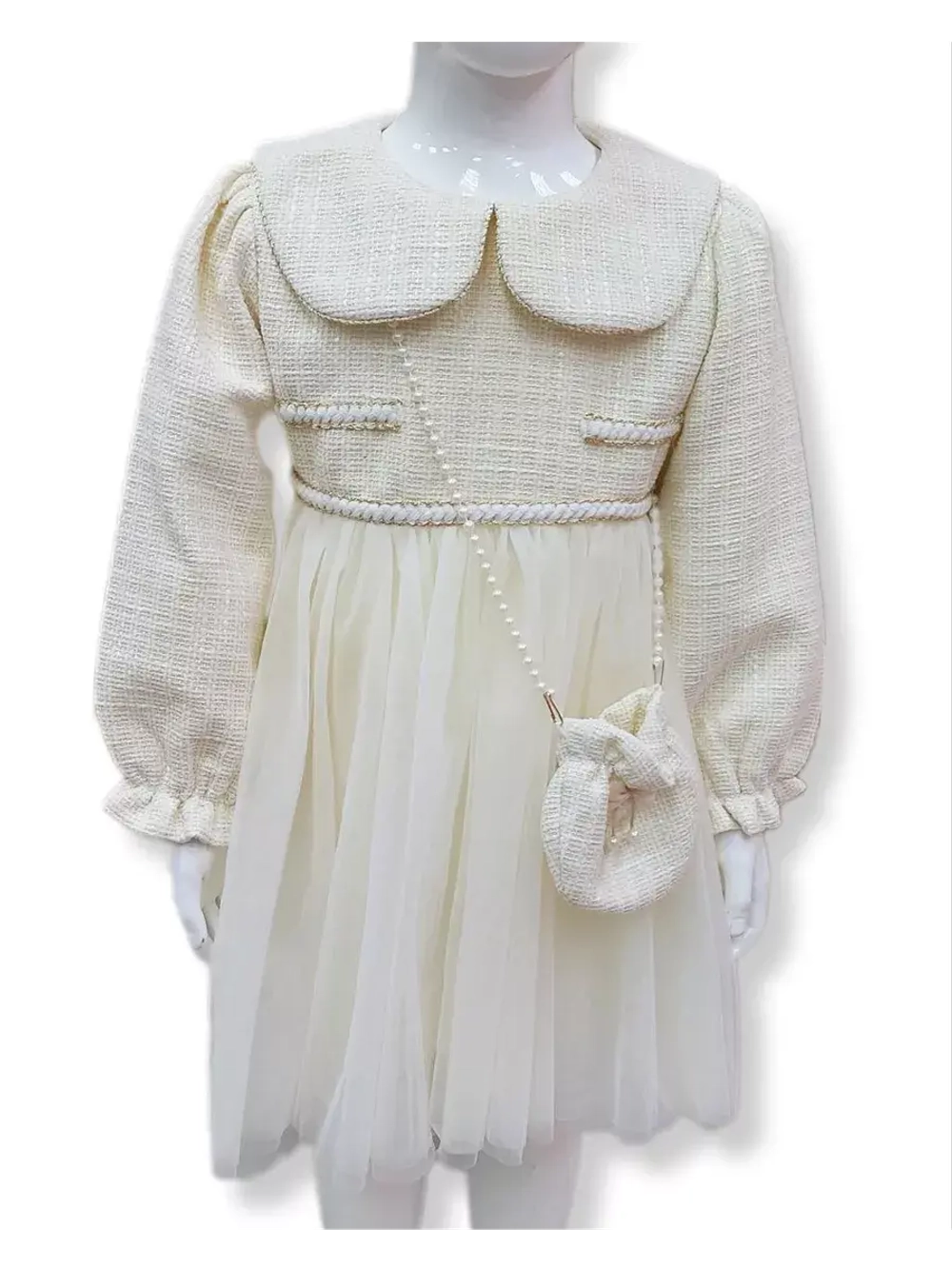 Платье для девочки с сумочкой нарядное