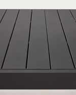 Стол Galdana уличный раздвижной из алюминия с черной отделкой 220 (340) x 100 см