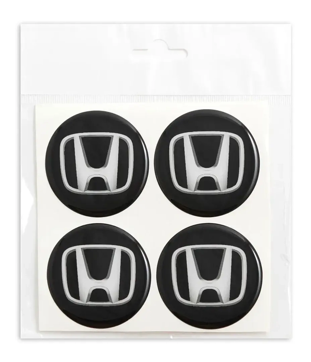 Наклейки на колпак СИЛИКОН 55мм Honda 4пр KOTA