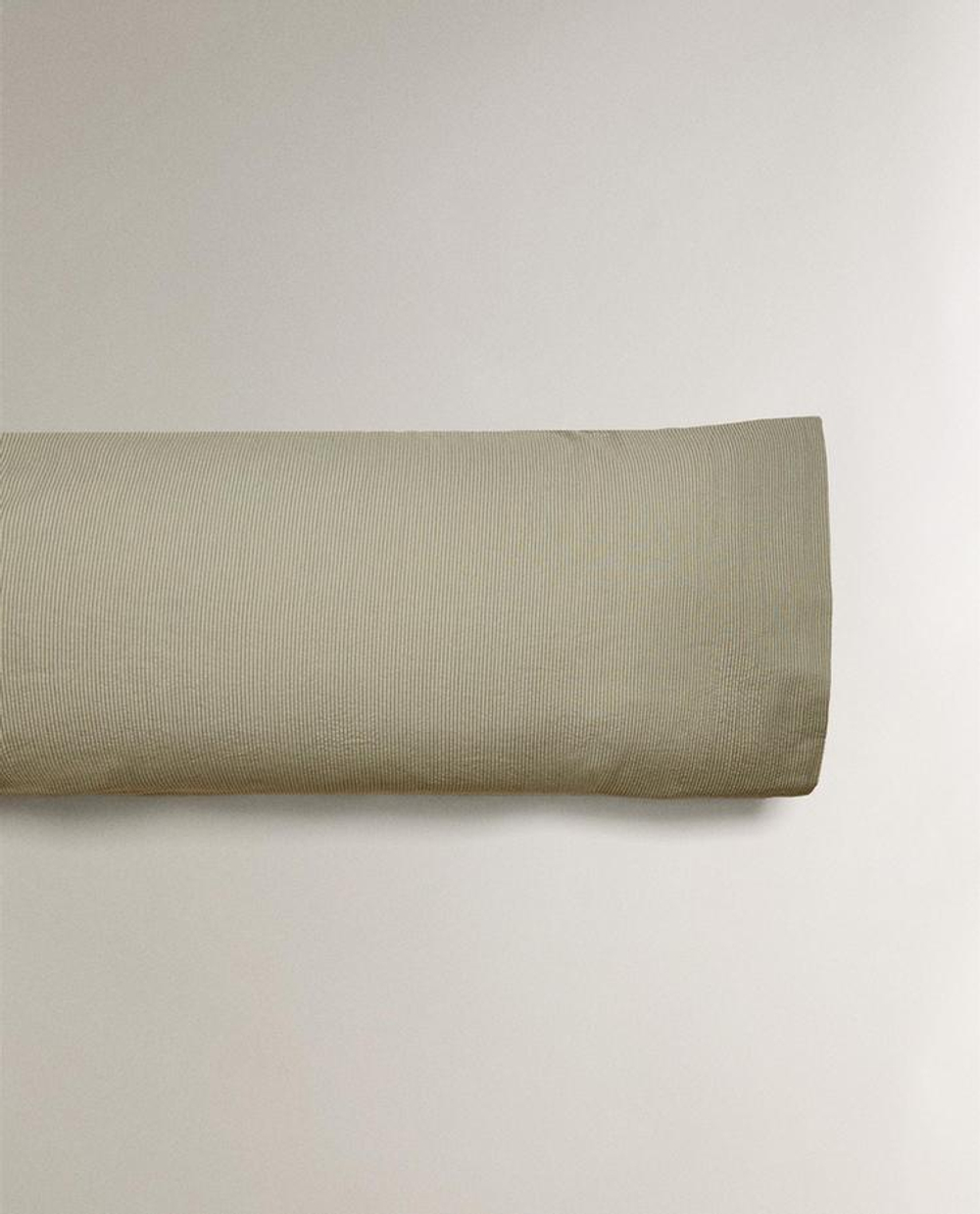 ZARA HOME НАВОЛОЧКА В ПОЛОСКУ, ЗЕЛЕНЫЙ