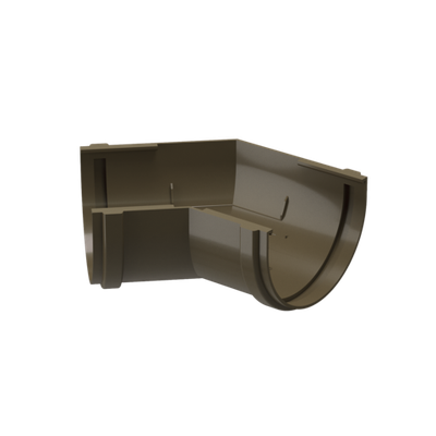 Угол желоба 135 Premium, каштан