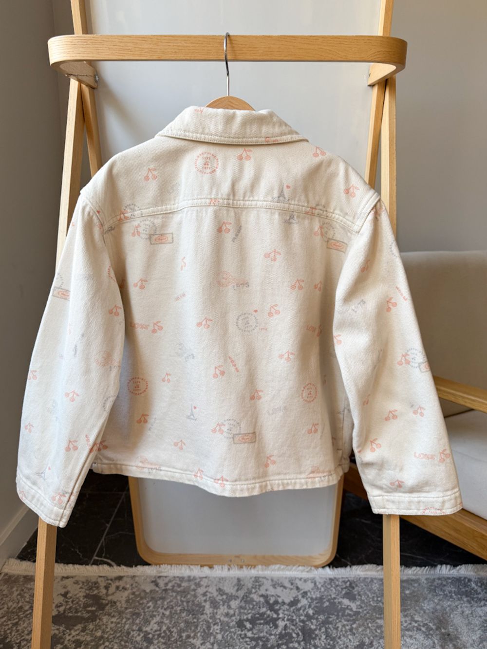 Джинсовый костюм Bonpoint, 140