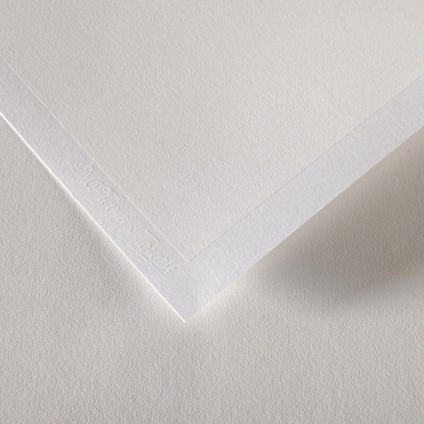 Бумага для пастели 350 г/м², 50х65 см, 10 листов, №335 белый, Canson Mi-Teintes Touch C200005423