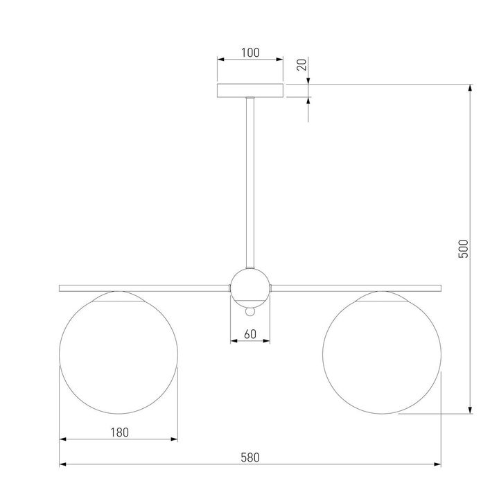 Подвесная люстра Eurosvet Marbella 60147/3 латунь