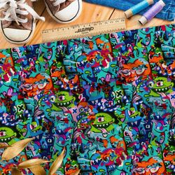 Ткань атлас настоящие монстры!