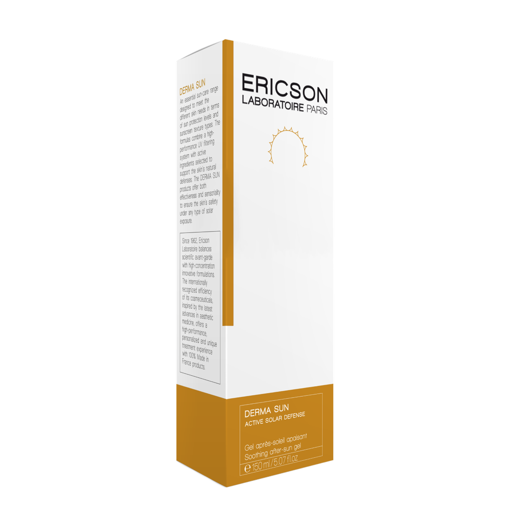 Ericson Laboratoire Успокаивающий гель после загара Soothing After-Sun Gel 150 мл . Для лица и тела