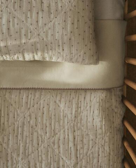 ZARA HOME ДЕТСКОЕ ПОКРЫВАЛО ИЗ МУСЛИНА, РОЗОВЫЙ