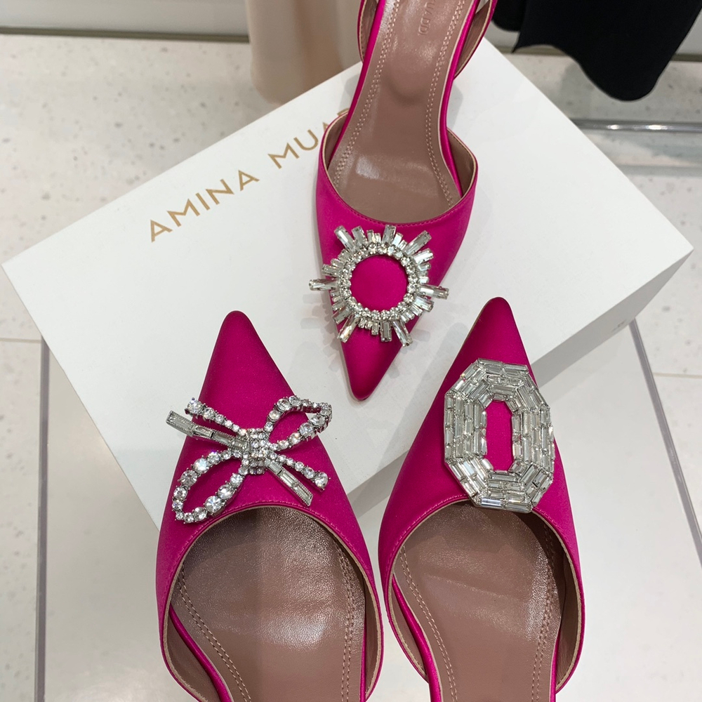 Amina Muaddi Pumps