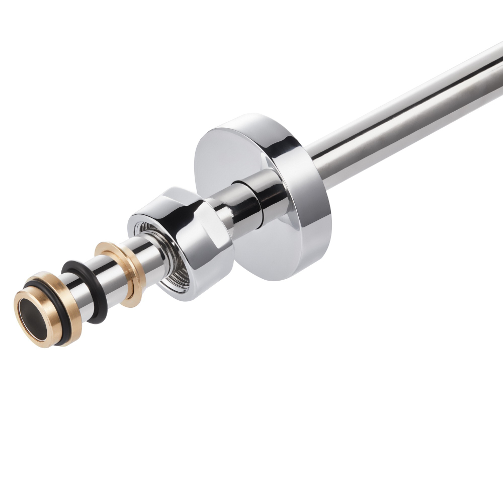 Набор термостатический для радиатора осевой Royal Thermo Design Pro 15 мм М30х1,5 (Хром)