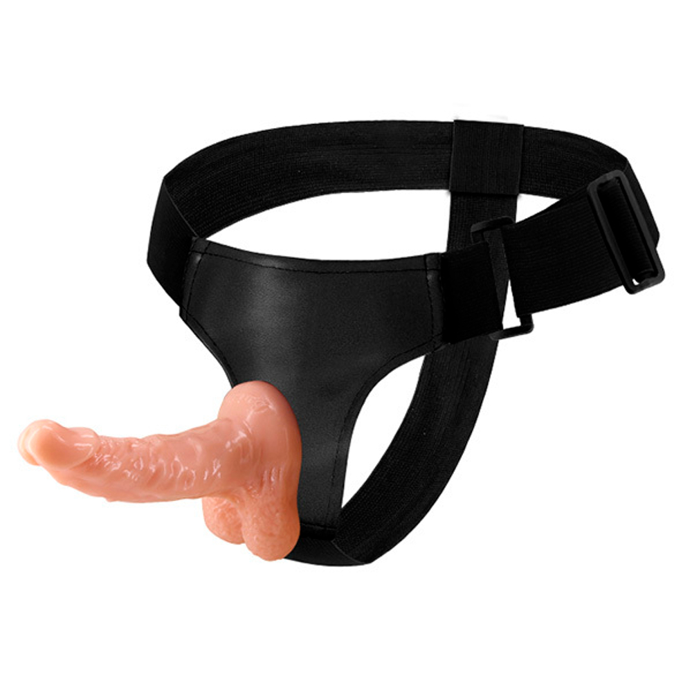 Реалистичный страпон 15,7см на трусиках Baile Ultra Passionate Harness Strap On BW-022007