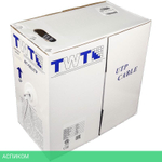 Кабель витая пара TWT 305м белый (TWT-6UTP-LSZH)