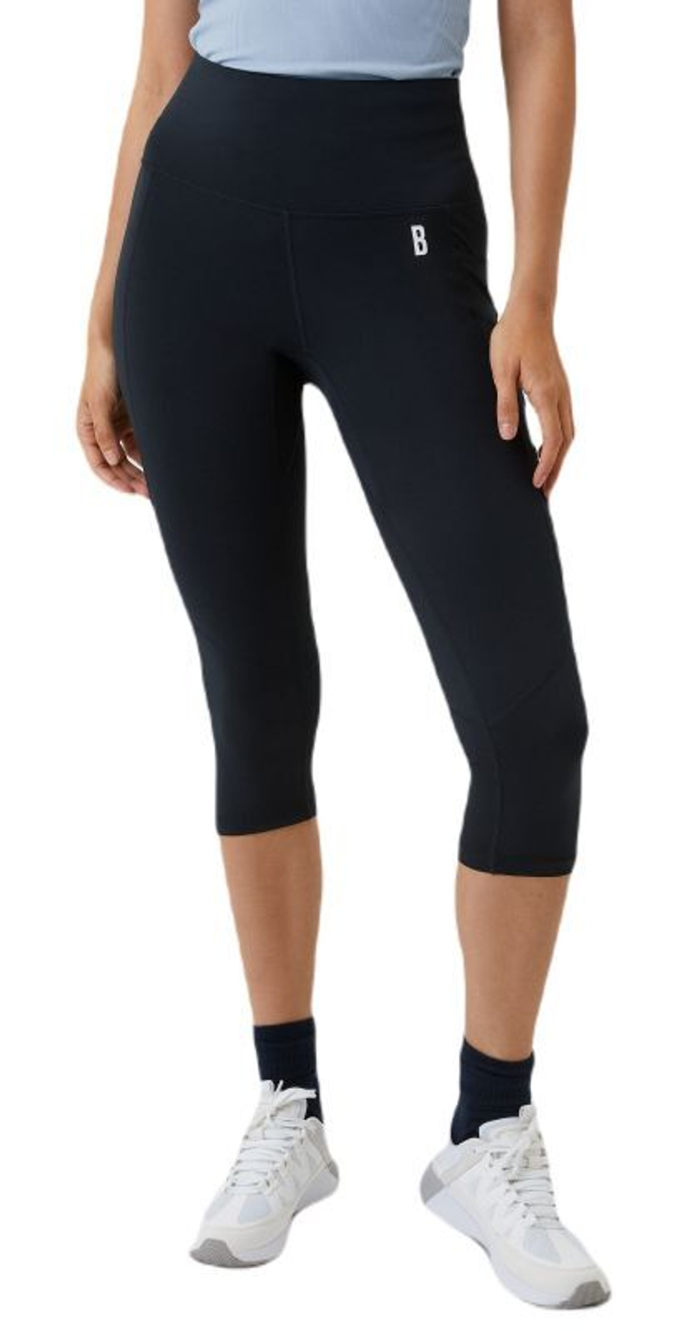 Leginsy Björn Borg Ace 3/4 Tights - черный