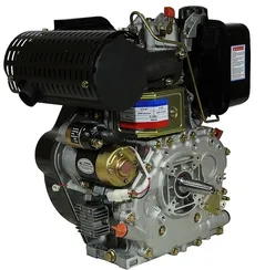 Двигатель дизельный "LIFAN" C192FD (12,5 л.с., эл стартер, катушка 6 А, конус)