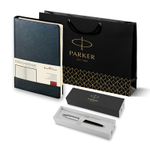 Подарочный набор - Parker Jotter, шариковая ручка + ежедневник