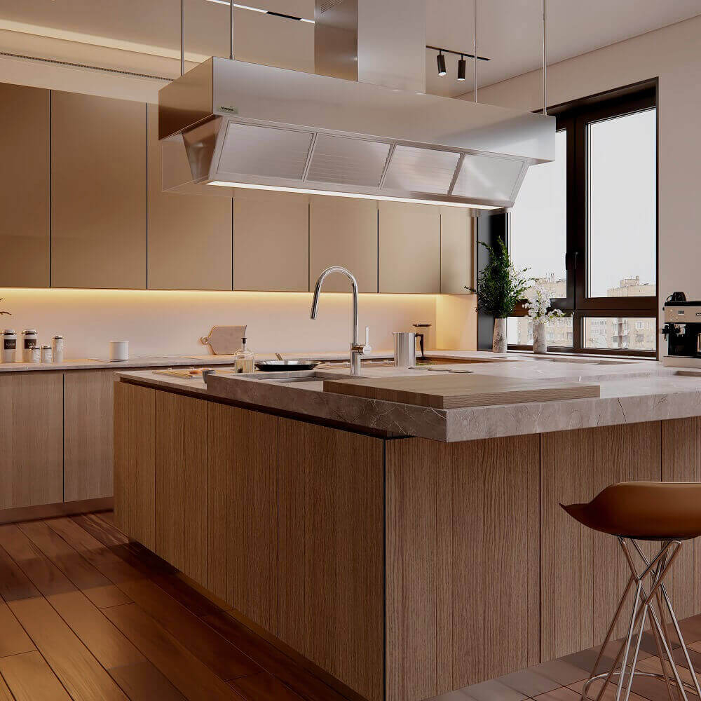 Смеситель для кухни с выдвижной лейкой DRAKO 337902V1