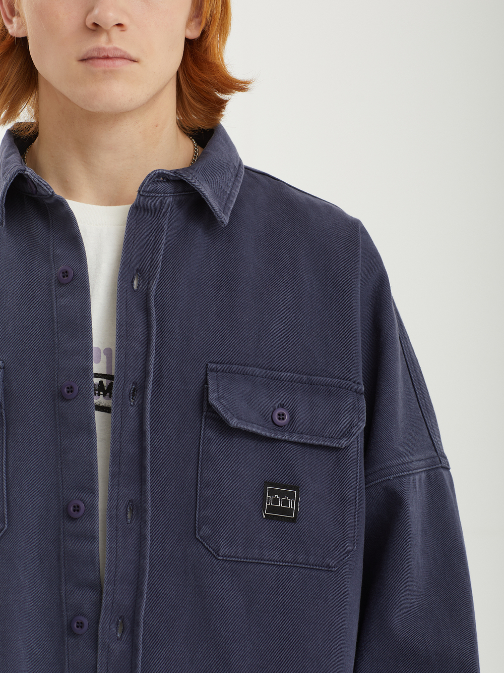 Мужская Рубашка Ttt Washed