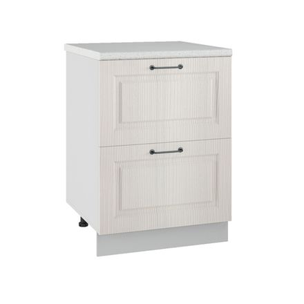 Кухня Модуль СК2 600 Капри Липа белый